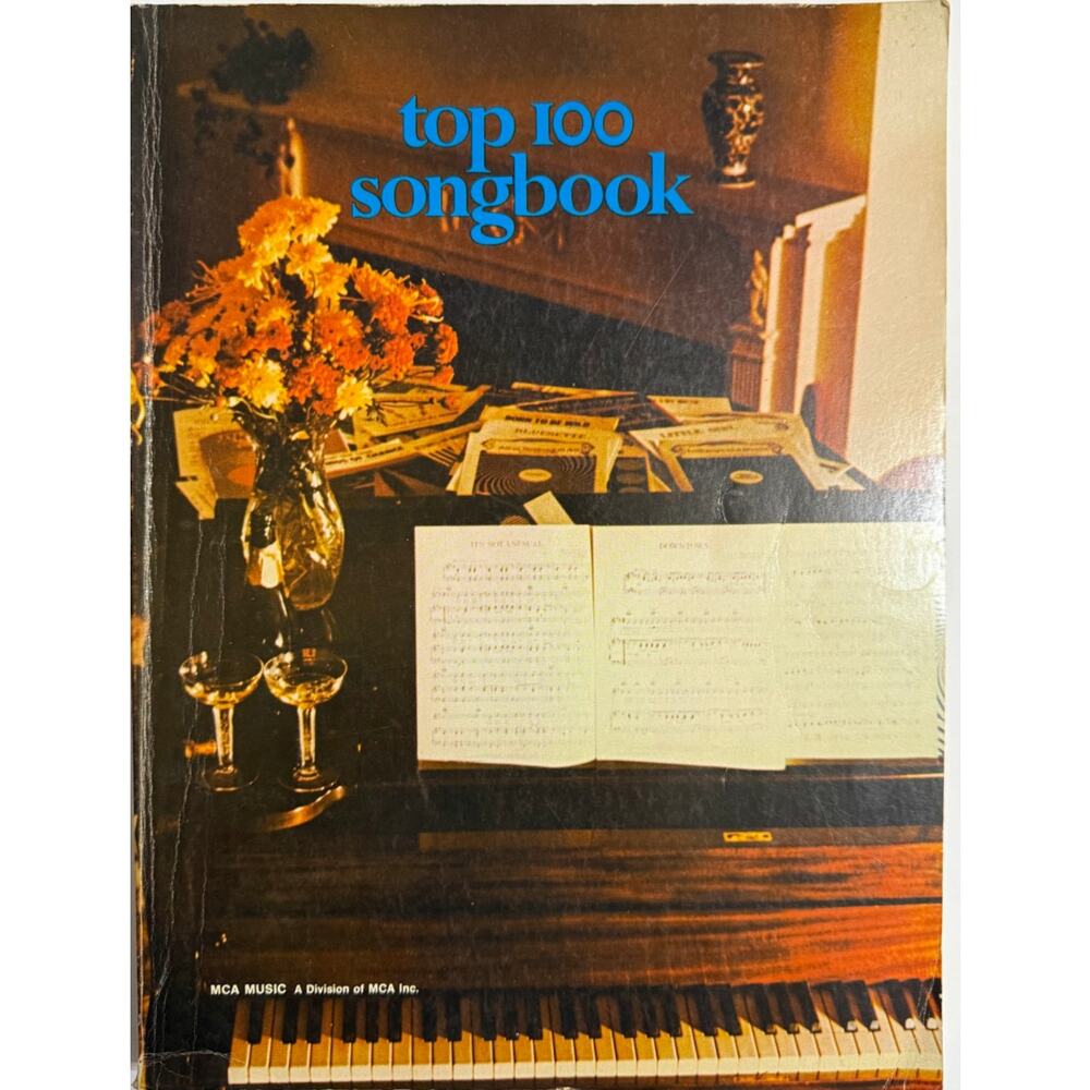 VTG Top 100 Songbook MCA Music Guitar, Lyrics, Piano Circa 1970